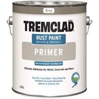 Rust-Oleum 264103WB155 Tremclad&reg; Water-Based Rust Paint Primer, 3.78 L, Gallon, Grey