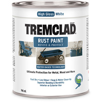 Rust-Oleum 26025WB504 Tremclad&reg; Water-Based Rust Paint, 946 ml, Can, White
