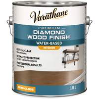 Rust-Oleum Y200131 Varathane&reg; Diamond Wood Finish&reg; Interior Finish, 3.78 L, Clear, Semi-Gloss