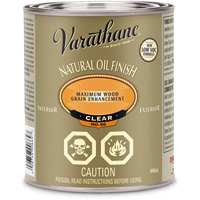 Rust-Oleum Y6641 Fini naturel &agrave; base dhuile Varathane, 946 ml, Transparent, Satin