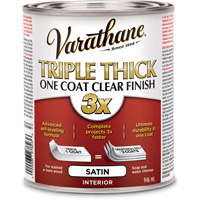 Rust-Oleum 286449 Fini en une couche de triple &eacute;paisseur Varathane, 946 ml, Transparent, Satin