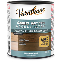 Rust-Oleum 334507 Varathane&reg; Aged Wood Accelerator, 946 ml, Rustic Brown