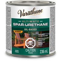 Rust-Oleum 341843 Fini diamant pour bois Varathane ext&eacute;rieur, 236 ml, Transparent, Satin