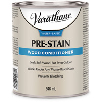 Rust-Oleum 351020 Conditionneur de bois &agrave; base d'eau de premi&egrave;re qualit&eacute; Varathane, 946 ml, Transparent, Transparent
