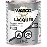 Watco<sup>®</sup> Lacquer Clear Wood Finish  KR083 | TENAQUIP