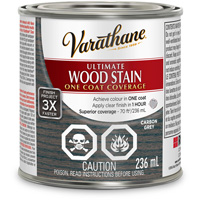 Rust-Oleum 316662 Varathane&reg; Ultimate Wood Stain, 236 ml, Carbon Grey