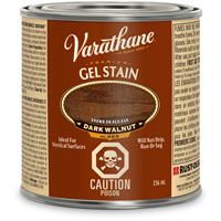 Rust-Oleum Y60498 Teinture en gel de qualit&eacute; sup&eacute;rieure Varathane, 236 ml, Noyer fonc&eacute;