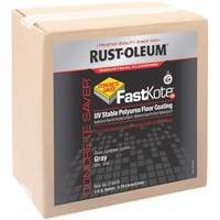 Rust-Oleum 278478 FastKote&reg; UV Stable Polyurea Floor Coating, 1 gal., Urethane-Based, High-Gloss, Grey