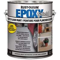 Rust-Oleum N239133 Peinture de plancher en b&eacute;ton EpoxyShield, 3,78 L, &agrave; l'eau, Satin, Gris