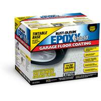 Rust-Oleum N246740 Rev&ecirc;tement de plancher de garage EpoxyShield, 3,55 L, &agrave; l'eau, Brillant, Base &agrave; teinter