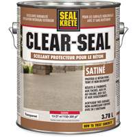 Rust-Oleum 604801 Produit d&eacute;tanch&eacute;it&eacute; protecteur Seal-Krete, 3,78 L, &agrave; l'ur&eacute;thane, Satin, Transparent