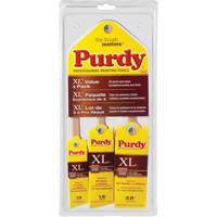 Purdy 140853100 Assortiment de pinceaux XL, Poly/nylon, Manche Bois