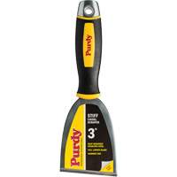 Purdy 14A900130 Grattoir rigide en ciseau de premi&egrave;re qualit&eacute;, Lame Acier &agrave; haute teneur en carbone, Largeur 3", Manche Plastique