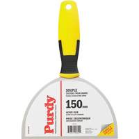 Purdy 14A900360 Couteau &agrave; joints flexible pour entrepreneur, Lame Acier &agrave; haute teneur en carbone, Largeur 6", Manche Plastique