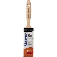Bestt Liebco 554565200 Pinceau &agrave; garniture avec rev&ecirc;tement transparent &agrave; base d'huile Master, Soie blanche, Manche Bois, Largeur de 1-1/2"