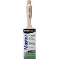 Bestt Liebco 552568310 Pinceau &agrave; garniture/murale &agrave; m&eacute;lange Master, Soie blanche, Manche Bois, Largeur de 2"