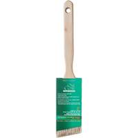 Bestt Liebco 996841200 Brosse de pouce &agrave; angle One Coat, Soie blanche, Manche Bois, Largeur de 2"