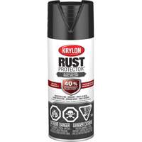 Rust Protector<sup>®</sup> Rust Preventative Enamel, Black, Gloss, 12 oz., Aerosol Can  KR733 | TENAQUIP
