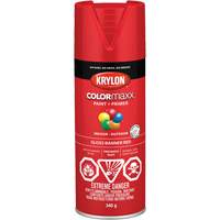 COLORmaxx™ Paint + Primer, Red, Gloss, 12 oz., Aerosol Can  KR736 | TENAQUIP