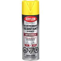 Krylon Industrial 400439008 Tough Coat&reg; Advanced Paint with Rust Barrier Technology, Safety Yellow, High-Gloss, 425 g, Aerosol Can