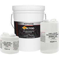 Rust-Oleum 394230 6700 100% Solids Decorative Epoxy, 3 gal., Epoxy-Based, High-Gloss, Beige