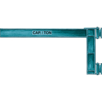 Muscle Mate 100-10-8 Wall Jibs, I Beam, 3" Flange Width, 1000 lbs. (0.5 tons) Capacity