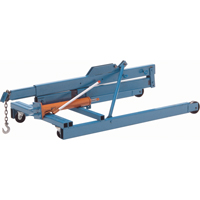 Portable Floor Cranes, 8' Lift, 2000 lbs. (1 tons), 82-1/2" Arm, 69-1/4" H LA567 | TENAQUIP