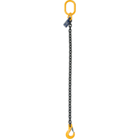 Ben-Mor SOS80058010-00 Chain Slings, Grade 80 Chain, Single Legs, Oblong & Slip Hooks, 5/8" x 10'