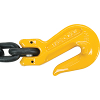 Ben-Mor DOS80058010-00 Chain Slings, 80 Chain, Double Legs, Oblong & Slip Hooks, 5/8" x 10'