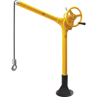 Tall Industrial Lifting Device with Bolt-Down Base, 500 lbs. (0.25 tons) Capacity  LS952 | TENAQUIP