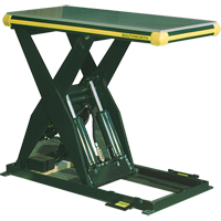 Hydraulic Backsaver Scissor Lift Table, Steel, 24" W x 48" L, 4000 lbs. Capacity  LT585 | TENAQUIP