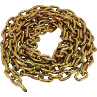 Ben-Mor 52033 Grade 70 Imported Transport Chain, Carbon Steel, 1/2" x 25' (7.6 m) L, Grade 70, 11300 lbs. (5.65 tons) Load Capacity