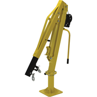 Winch Operated Truck Jib Crane, 500 lbs. (0.25 tons) Capacity, 102' Max. Clearance  LU494 | TENAQUIP