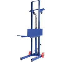 Vestil LLH-202053-FW Hydraulic Platform Lift Stacker, Foot Pump Operated, 400 lbs. Capacity, 51-1/8" Max Lift