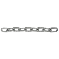 Vanguard Steel 3803 0100 Chaîne &agrave; maillon droit, Acier &agrave; faible teneur en carbone, 1" x 100' (30,4 m) l, Calibre 30, Charge d'utilisation 17 900 lb (8,95 tonnes)