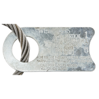 Vanguard Steel 3202 2406 Wire Rope Lifting Sling - Eye & Eye