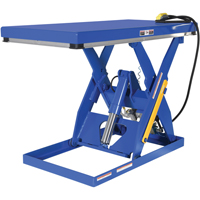 Vestil AHLT-3060-3-43 Hydraulic Scissor Lift Table, Steel, 60" L x 30" W, 3000 lbs. Cap.