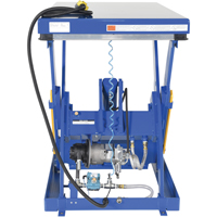 Vestil AHLT-3060-3-43 Hydraulic Scissor Lift Table, Steel, 60" L x 30" W, 3000 lbs. Cap.