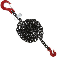 Vanguard Steel SGS1003896 &eacute;lingue en chaîne, chaîne Calibre 100, Simple branches, crochets Grappin et &eacute;chappement, 3/8" x 8'