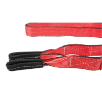 Vanguard Steel 3404 0320 Polyester Sling, Double Ply, Twisted Eye, Type 4, 3'' W x 20' L, 8800 lbs. Vertical Cap.