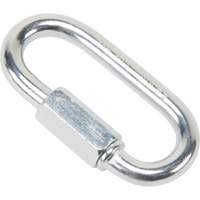 Zinc Plated Quick Link, 880 lbs (0.44 tons), 1/4" LW268 | TENAQUIP