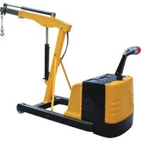 Vestil EPFC-CB-15 Electric Powered Floor Crane, 8.8' Lift, 1500 lbs. (0.75 tons), 44-1/4" Arm, 62-1/4" H