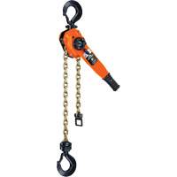 Columbus Mckinnon C5321A Series 653-A Ratchet Lever Hoist, 10' Lift, 6000 lbs. (3 tons) Capacity, Steel Chain