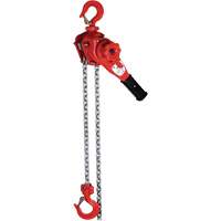 Vanguard Steel 3855 31032 VQ Super Series Lever Hoist, 10' Lift, 7050 lbs. (3.525 tons) Capacity, Grade 100 Alloy Chain