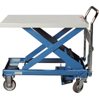 Southworth L-150 Dandy Lift Scissor Lift Table, 28" L x 17-7/10" W, Steel, 330 lbs. Capacity