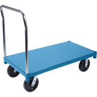 Heavy-Duty Platform Truck, 96" L x 48" W, 2500 lbs. Capacity, Nylon Casters MB167 | TENAQUIP