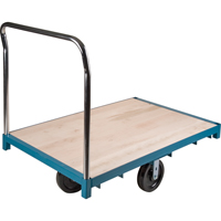 Heavy-Duty Platform Truck, 60" L x 30" W, 2500 lbs. Capacity, Nylon Casters MB145 | TENAQUIP