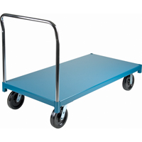 Heavy-Duty Platform Truck, 60" L x 30" W, 2500 lbs. Capacity, Nylon Casters MB143 | TENAQUIP