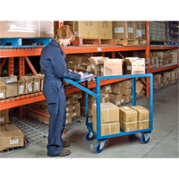 Order Picking Carts, 36" H x 18" W x 46" D, 2 Shelves, 1200 lbs. Capacity MB440 | TENAQUIP