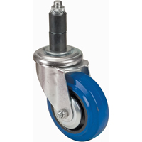 Rubber Stem Caster, Swivel, 4" (101.6 mm) Dia. MC305 | TENAQUIP